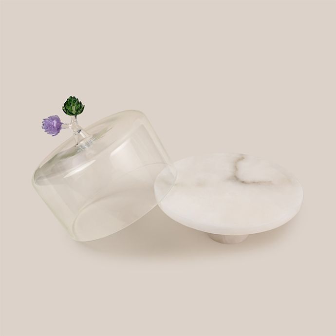 Alabaster Cake Stand