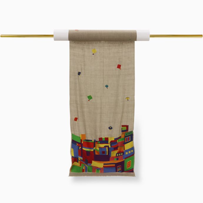Building & Kites Stole
