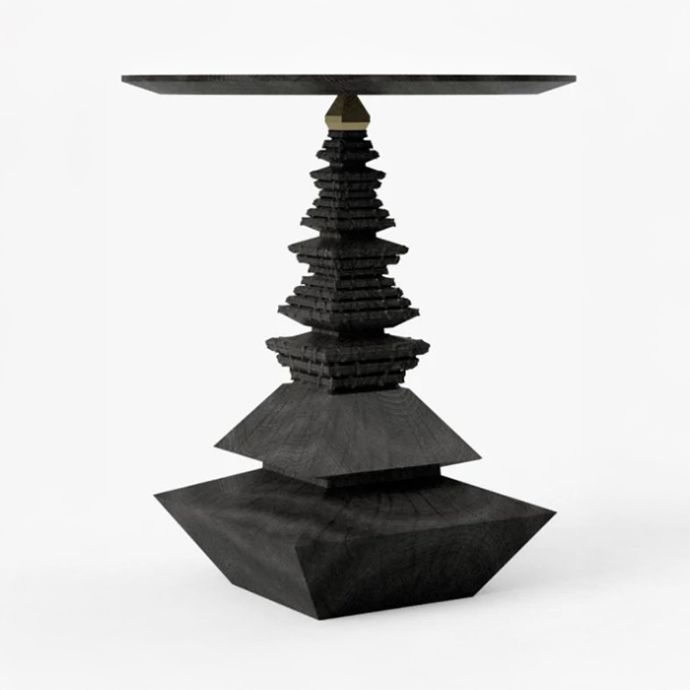 Anica Side Table by Harshitaa & Aditi for Mana Collective