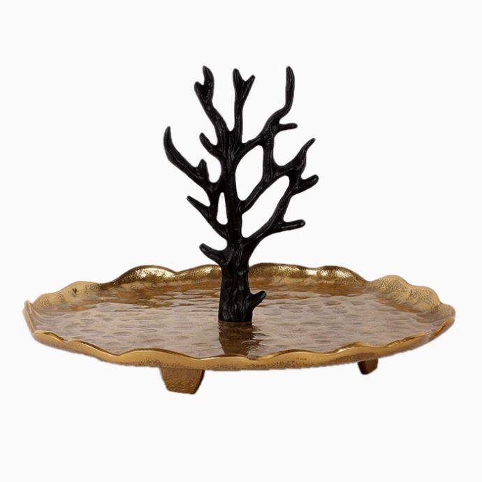 Antique Gold Midas Cake Stand