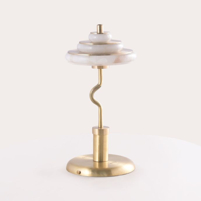 Barbell Portable Table Lamp