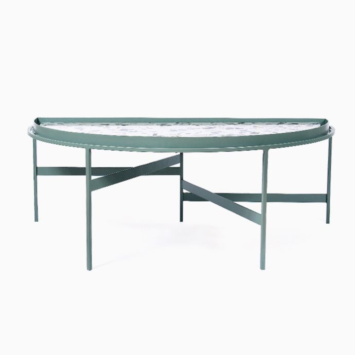 Elan Vera D-Shape Coffee Table