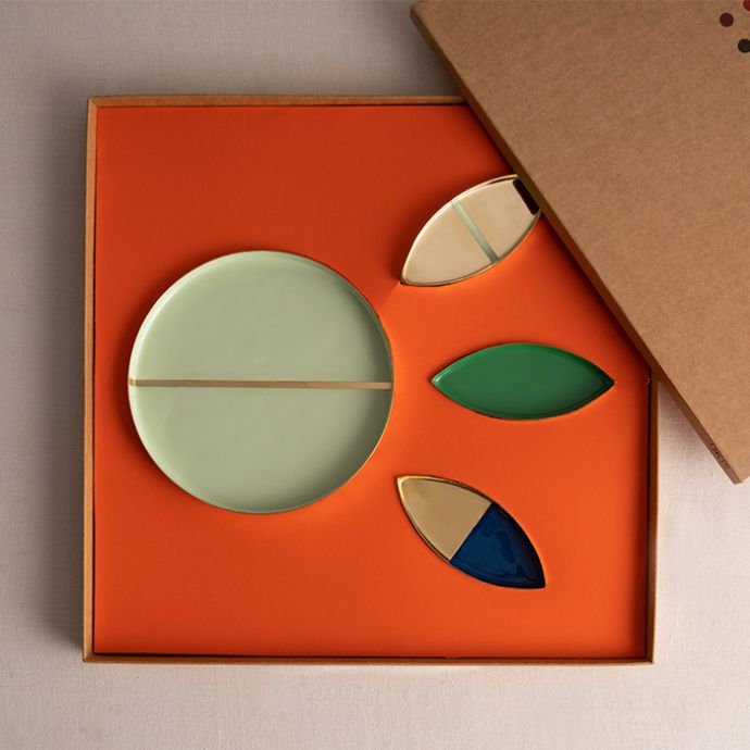 Kali Mini Plate  & Thali Platter Gift Box