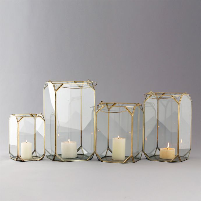 Geo Glow Lantern (Set Of 4)