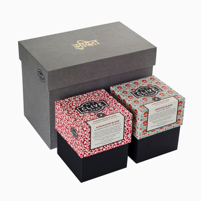 Grey Gift Box(Does Not Include Accessories)