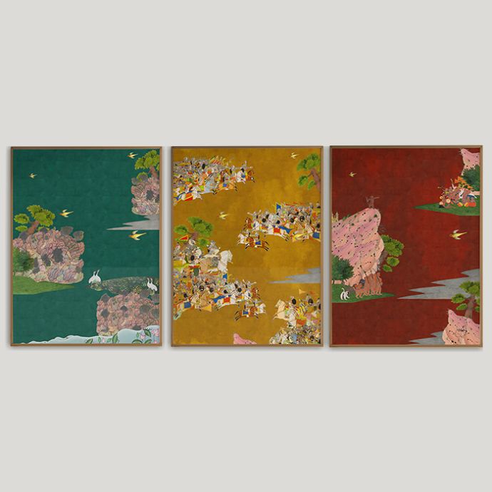 Heart of Aravalis - Set of 3