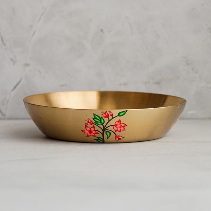 Kalpvriksha Kansa Serving Bowl - Medium