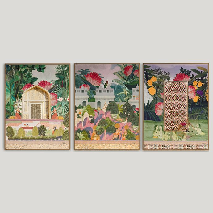 Mewar Monsoon - Set of 3