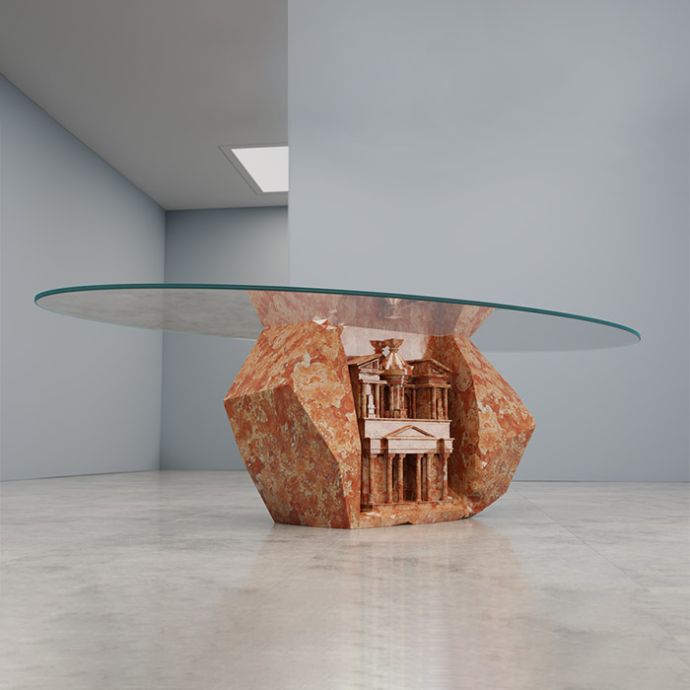 Petra Civilization Dining Table