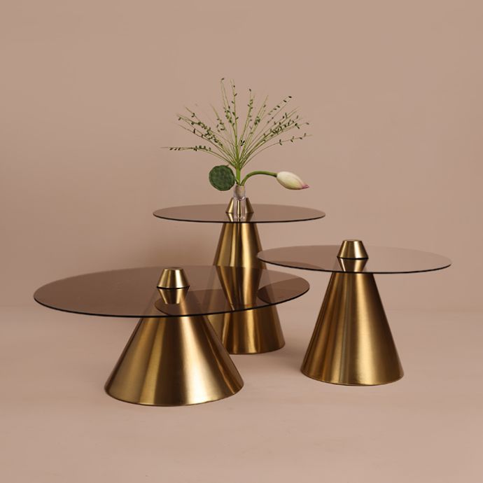 Pyramid Coffee Tables - Set of 3