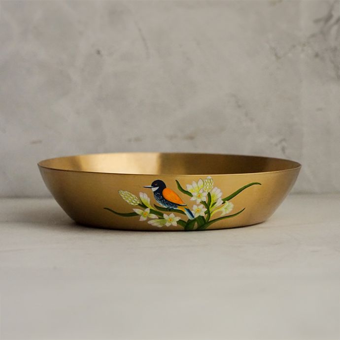 Rajnigandha Kansa Serving Bowl
