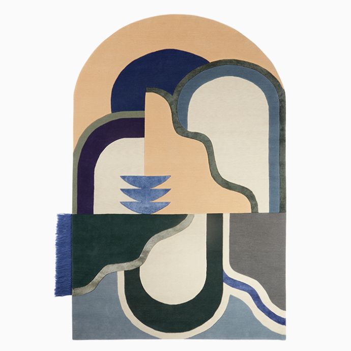 Reflection Hand-knotted Rug