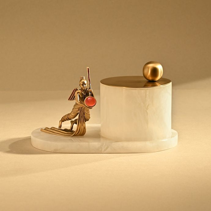 Soaring Sitar Sugar Pot