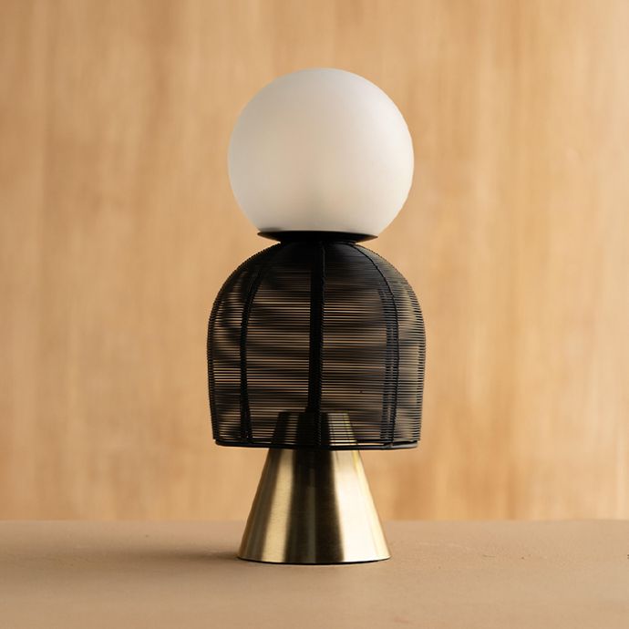 Totem Black Table Lamp
