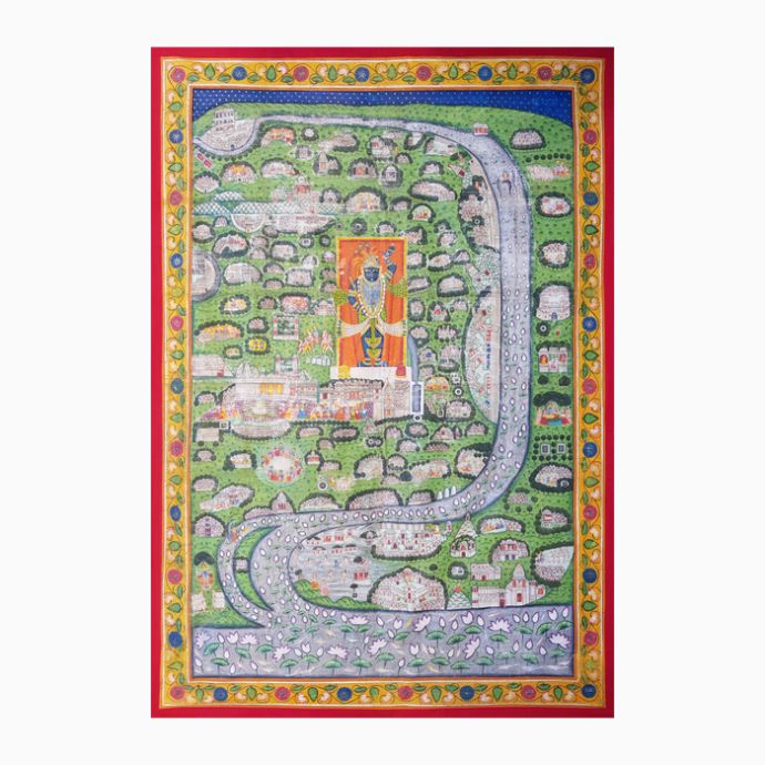 Vraj Parikrama Pichwai Painting