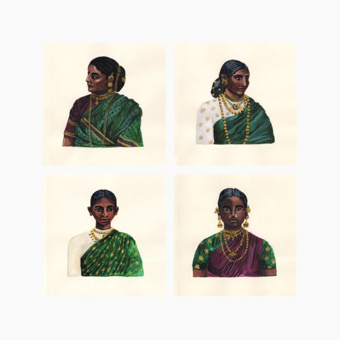 Women of Ceylon Set 1