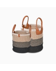 Storage Baskets Multicoloured 